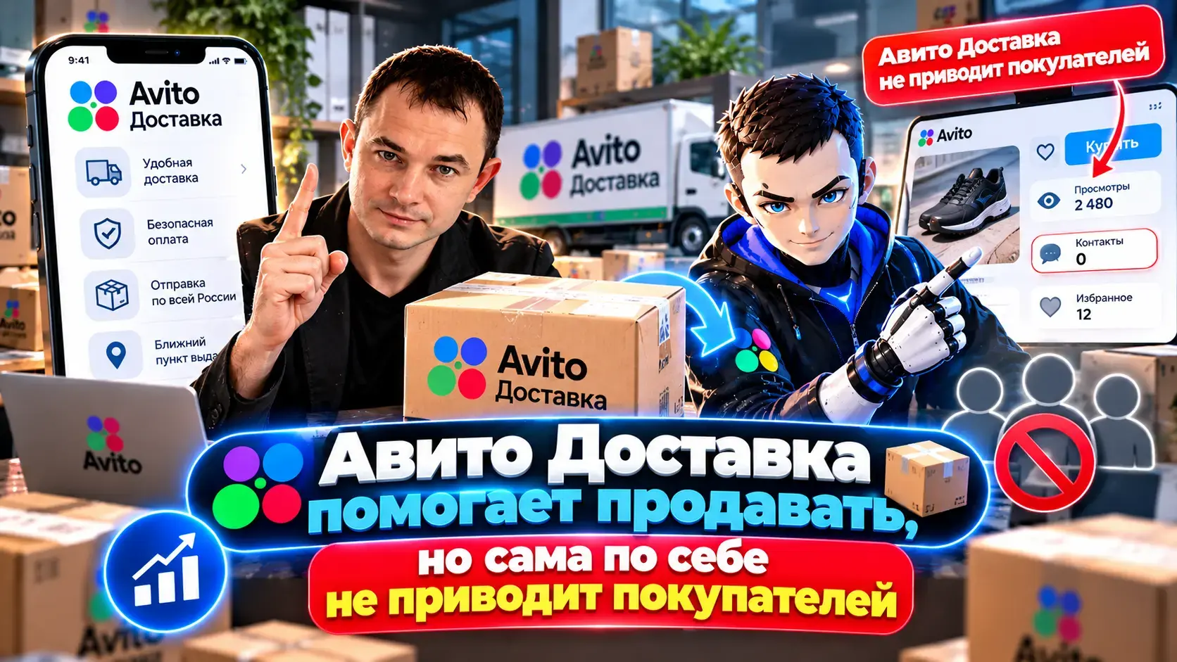 Авито Доставка — отправка и получение товаров