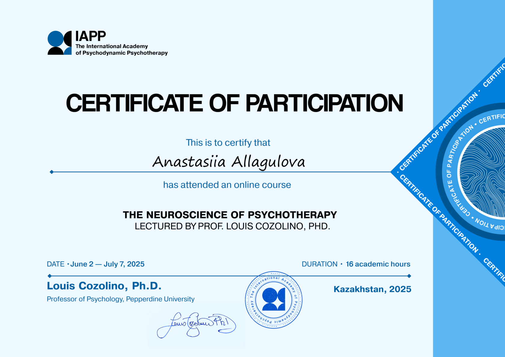 The neuroscience of psychotherapy