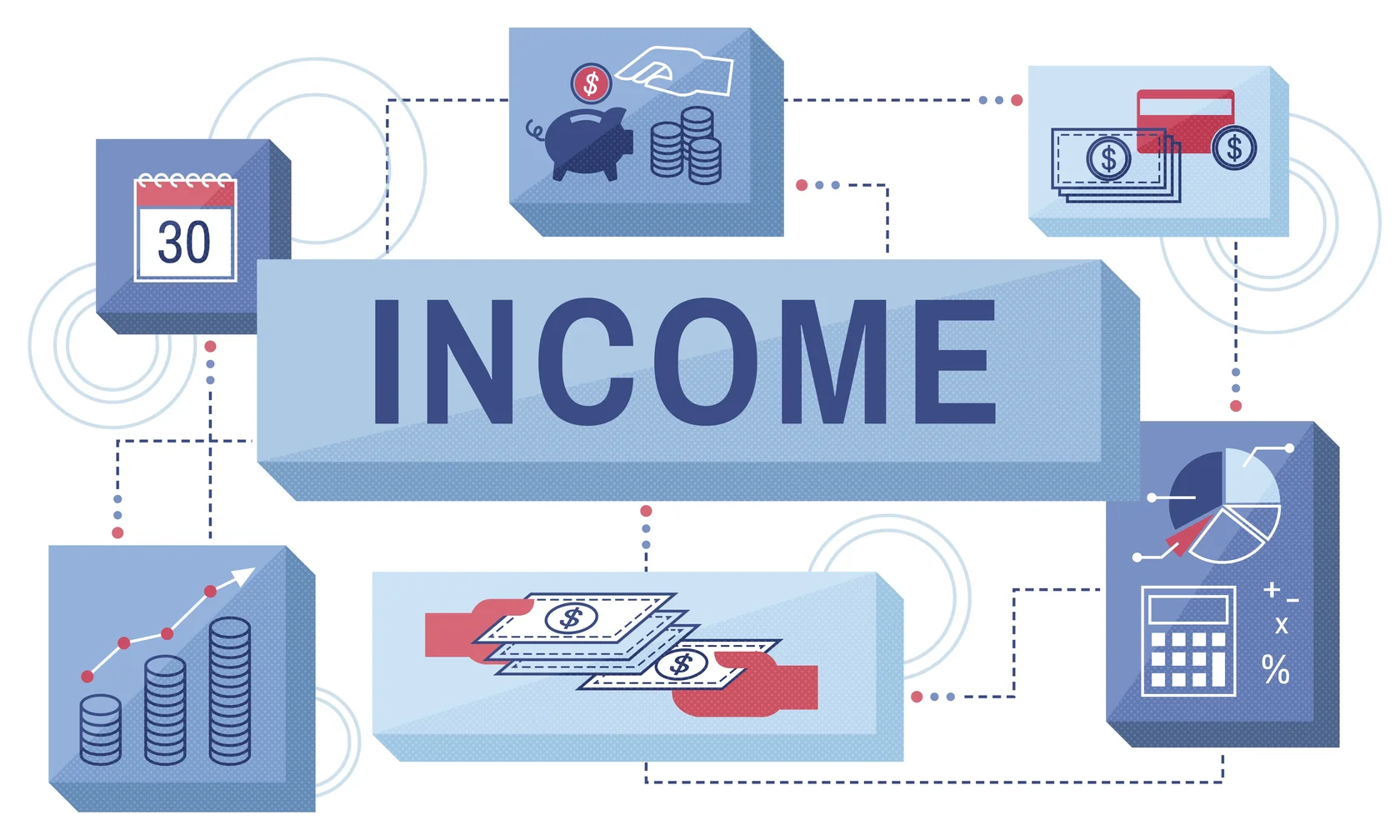 Иллюстрация финансовой концепции