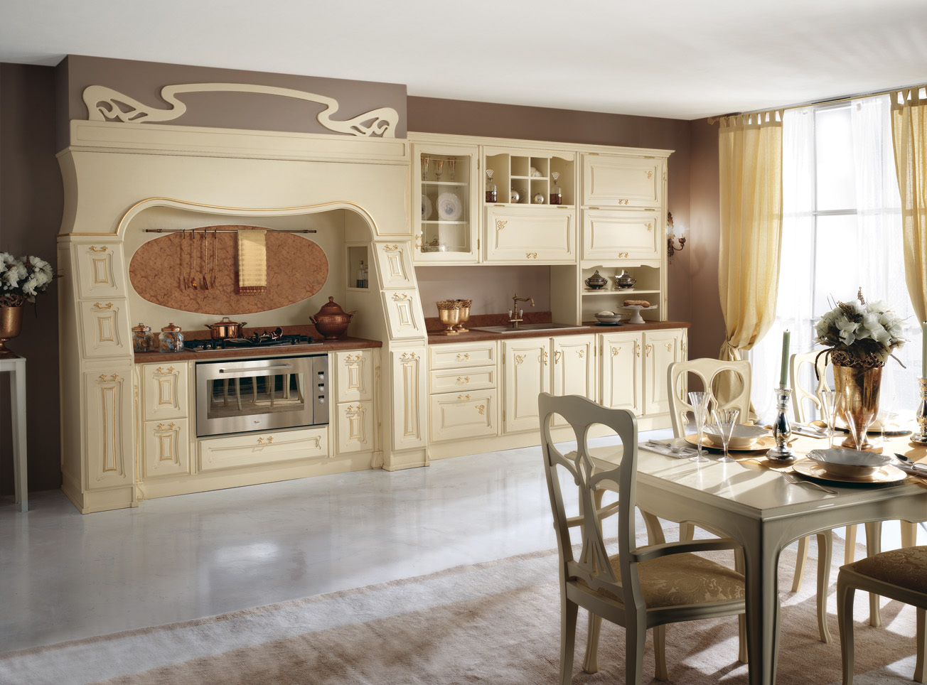Итальянская мебель кухня Margot