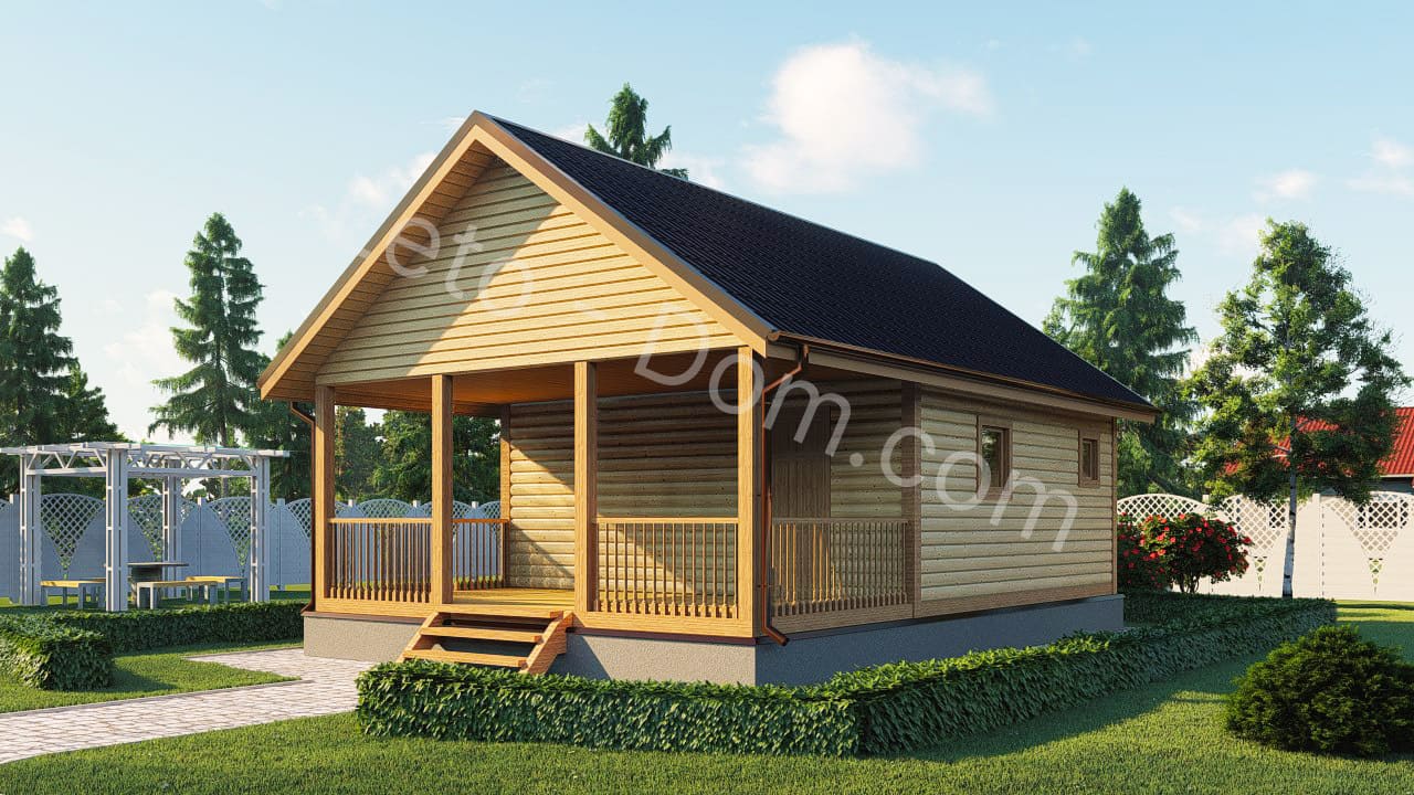 дом из бруса