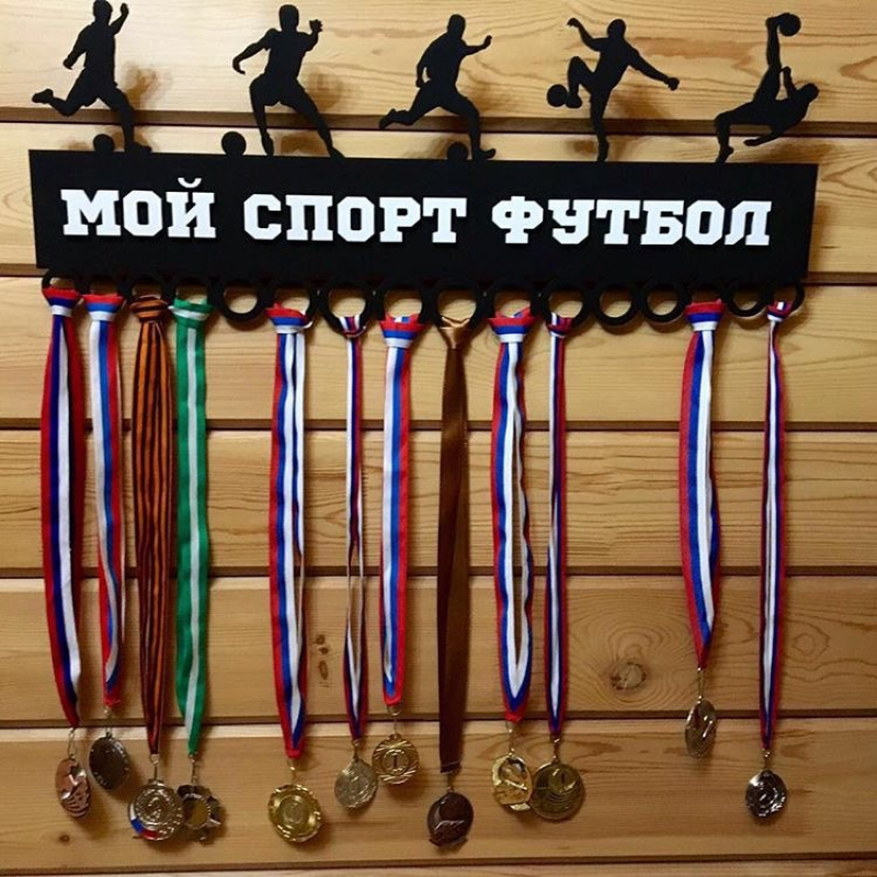 Медальница для наград из дерева