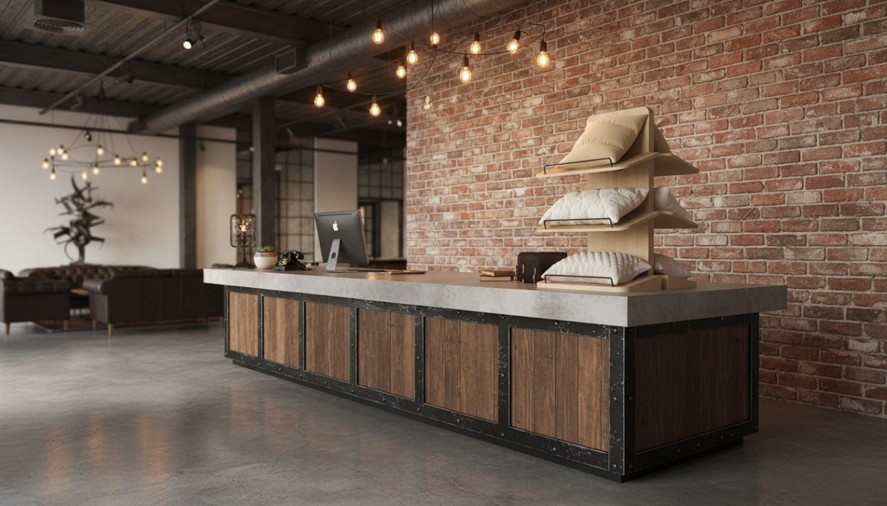 DonCotton Pillow Menu Stack