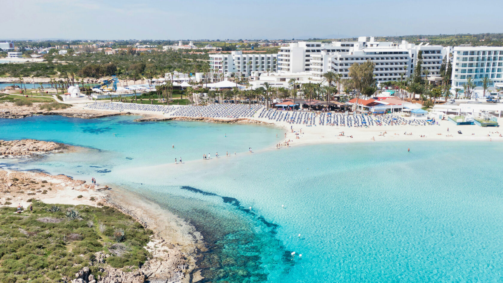 Пляж Нисси. Айя-Напа. Кипр