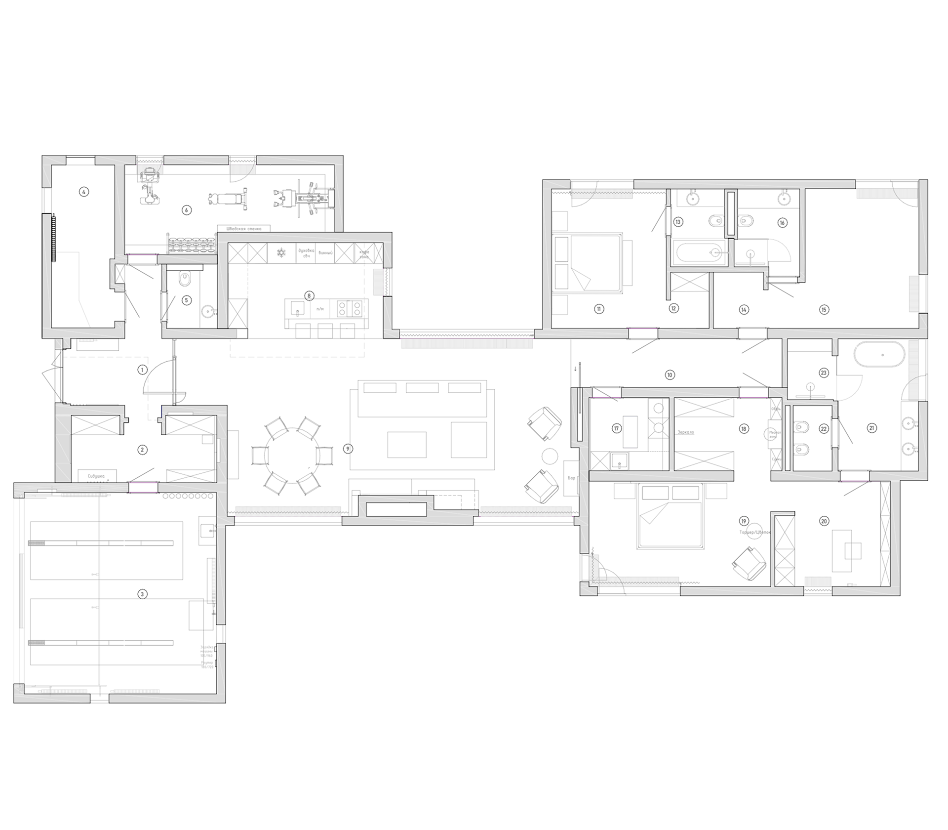 дома планировка фото дизайн