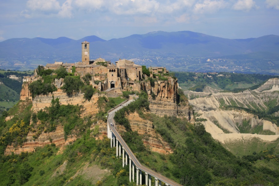 Италия. Civita di Bagnoregio