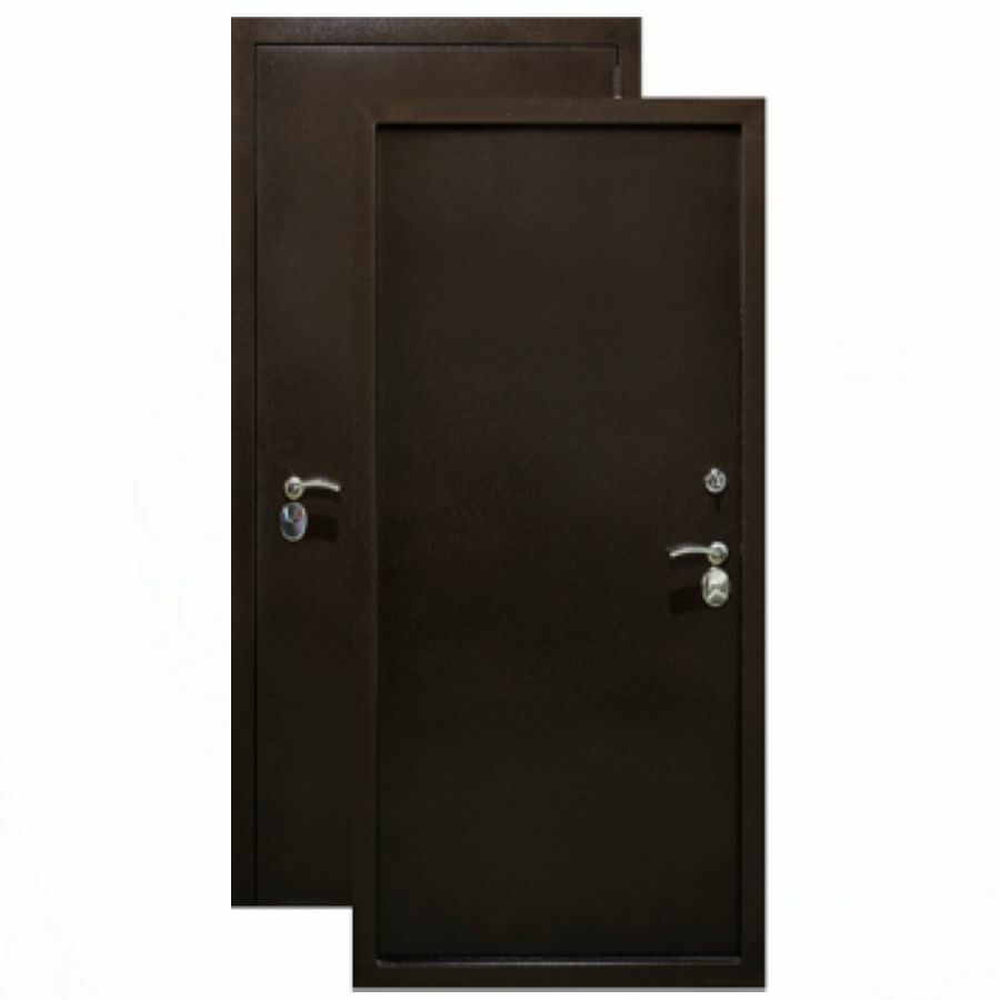 Дверь входная с терморазрывом 900 x 2000 Лайт медь