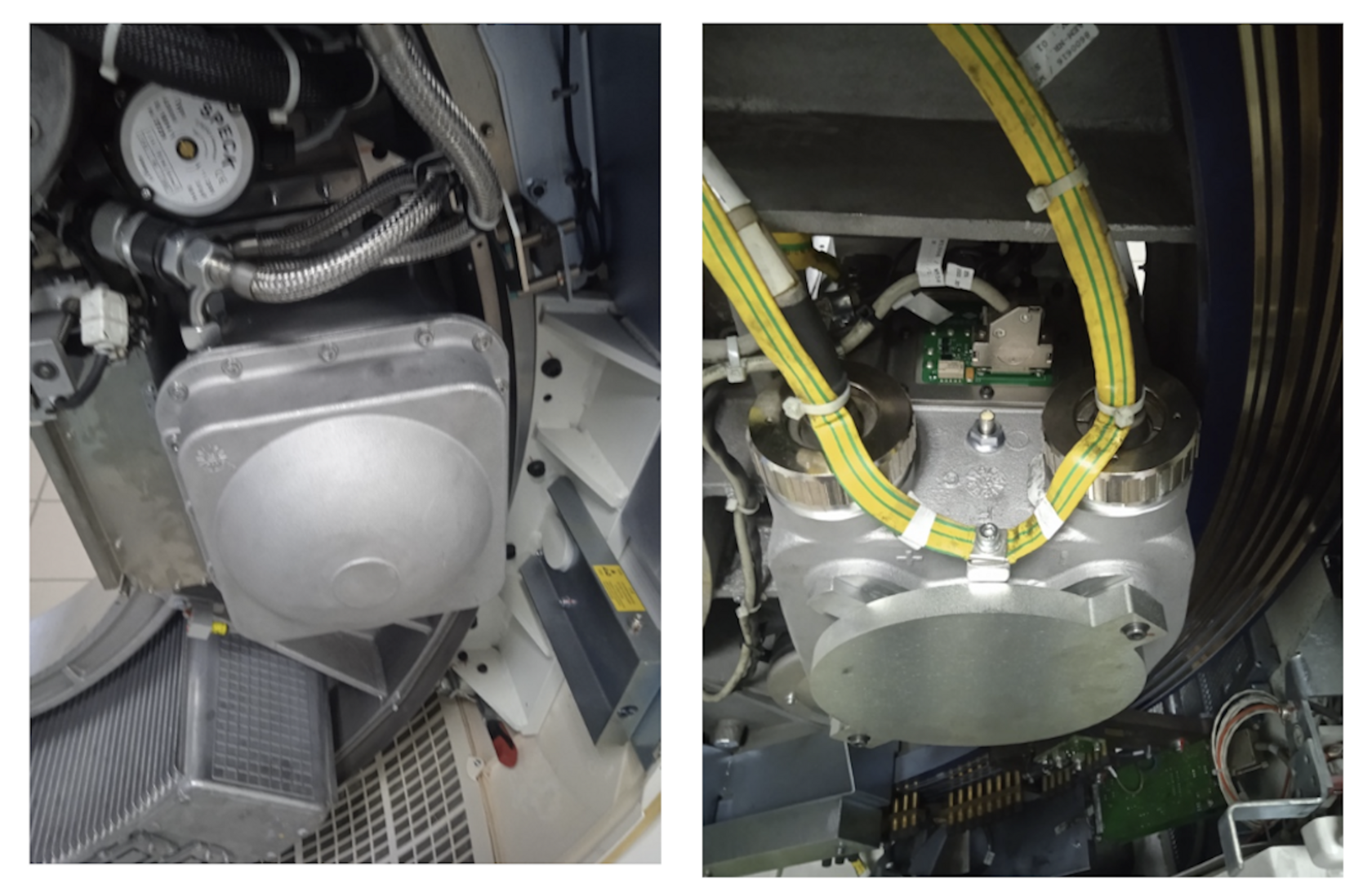 Установка трубки Dura 422 на томографе Siemens Scope Power 16