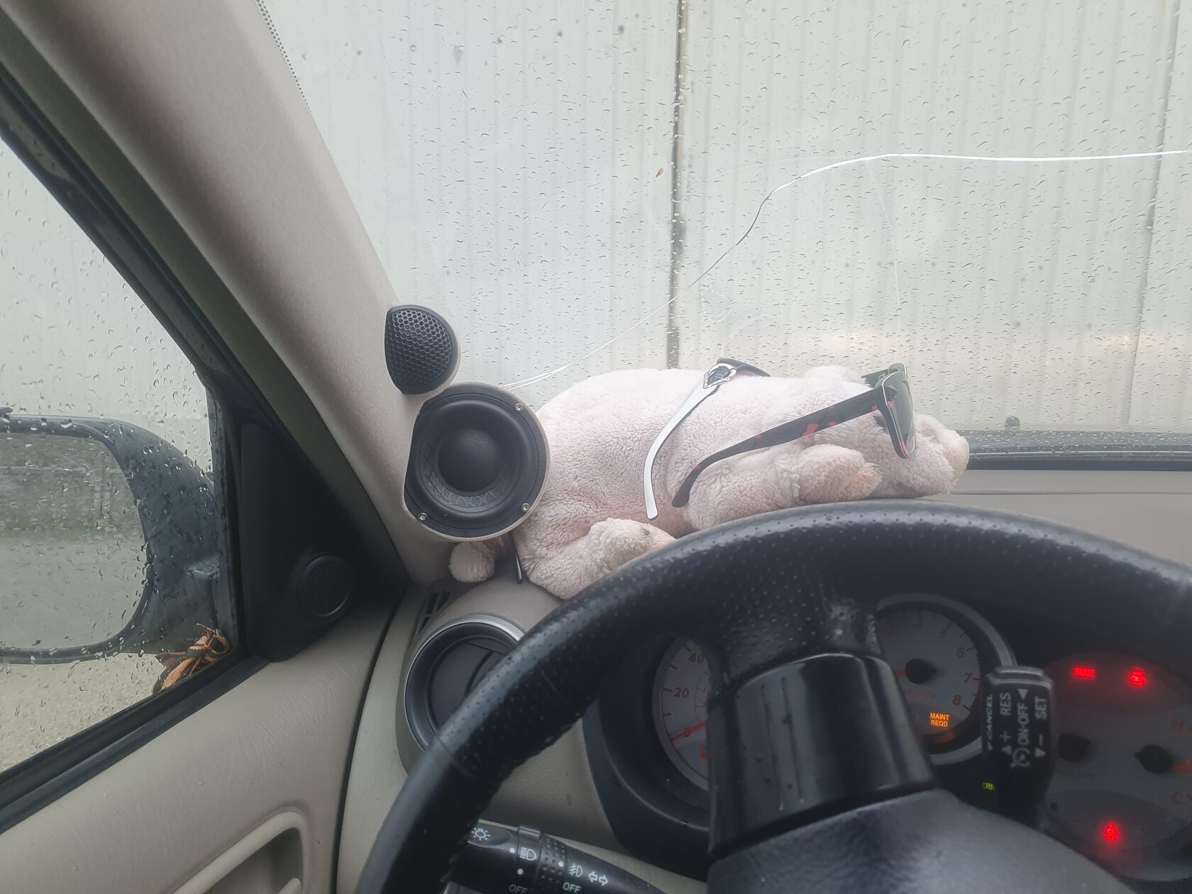 замена динамиков toyota rav 4 xa 20
