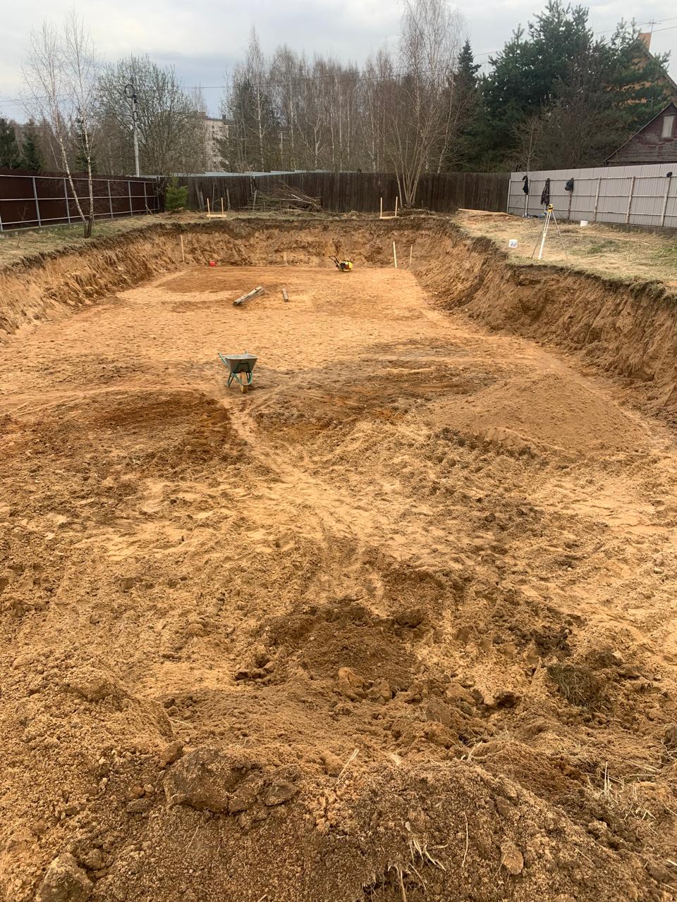 Разработка котлована