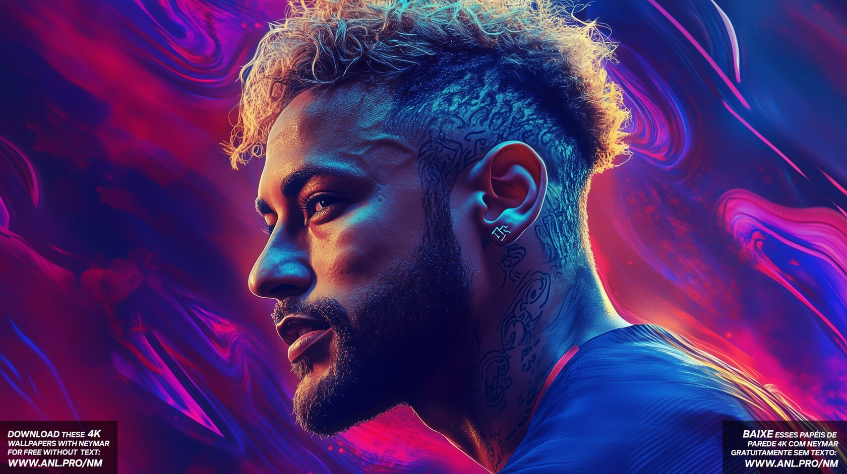 Neymar Jr. papéis de parede para pc 4k 2k 1080p