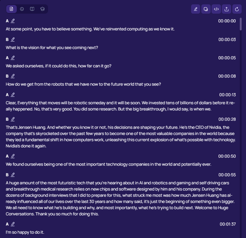 ViSaver, сервис анализа видео, генерация конспектов из видео, генерация тестов из видео