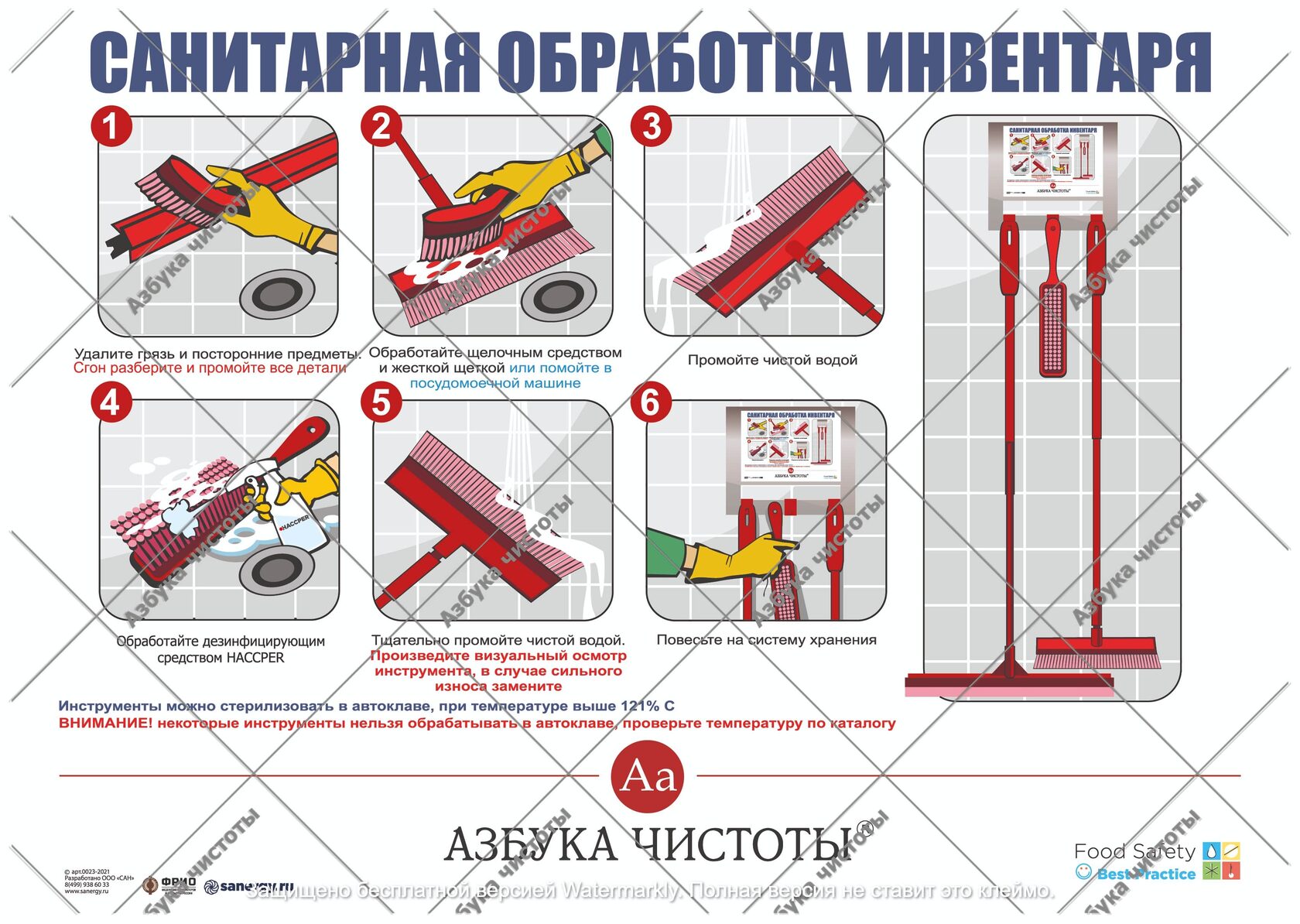 Азбука чистоты картинки для пищевого производства