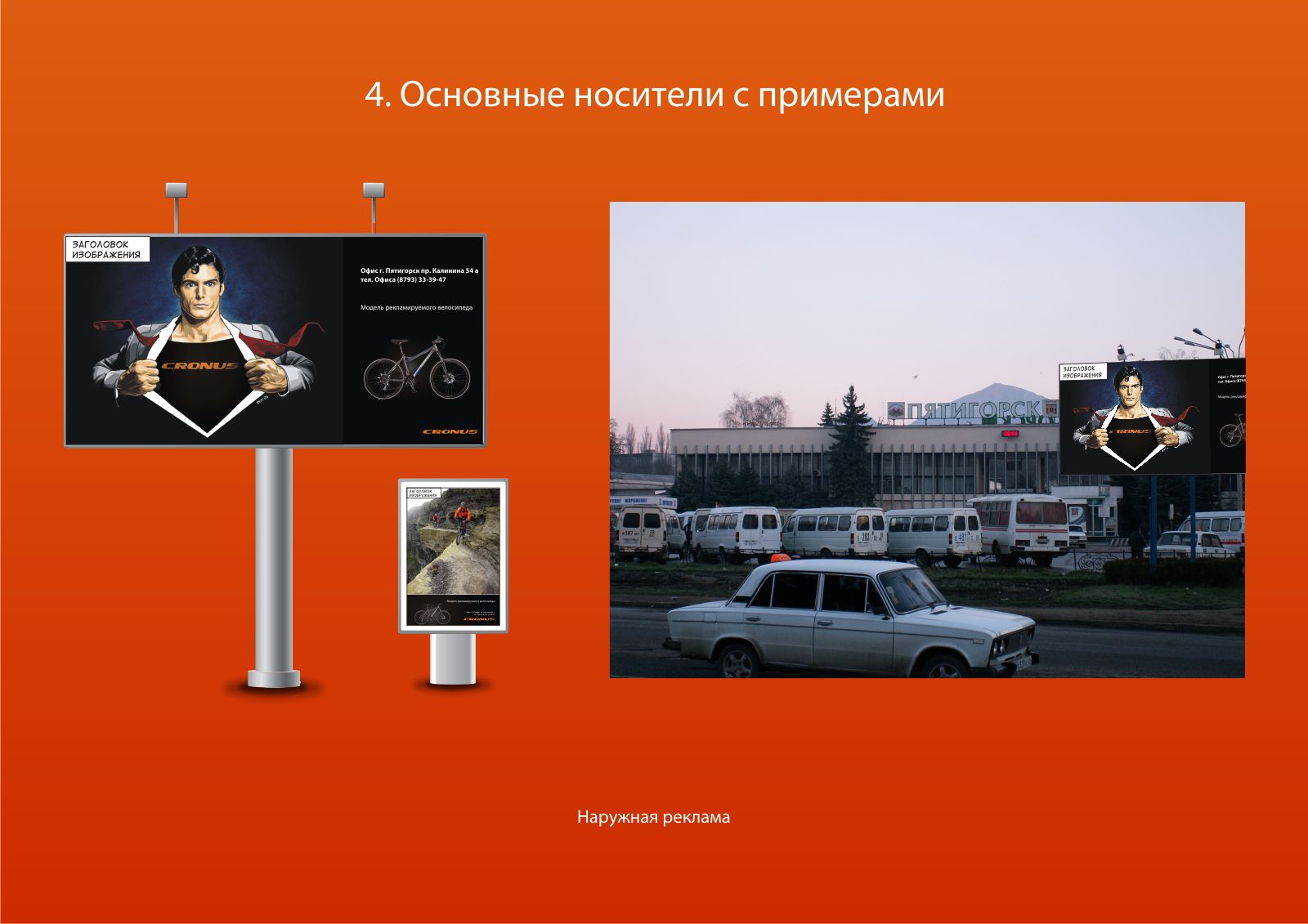 Разработка креативной концепции Cronus