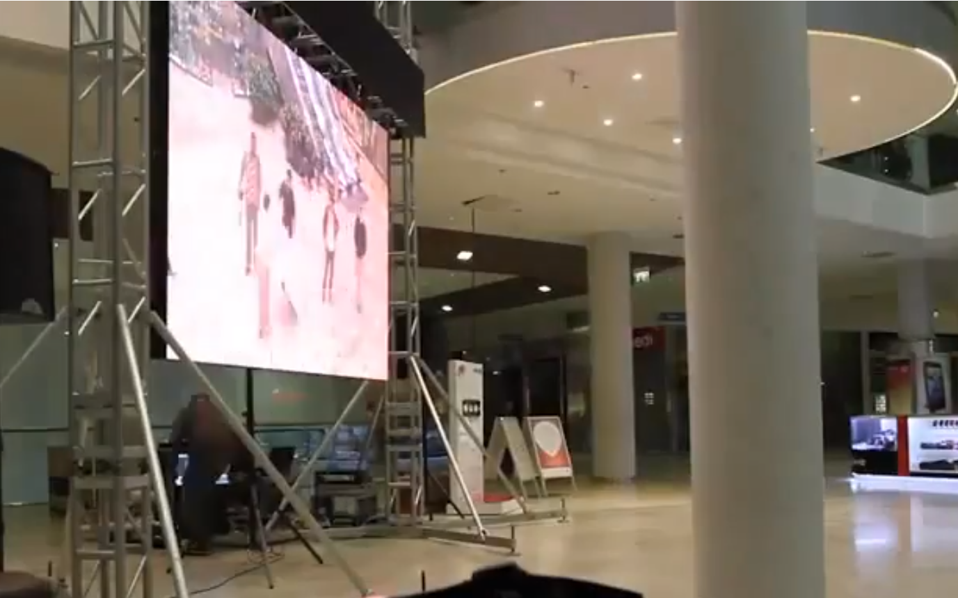Видеостена в ТРК