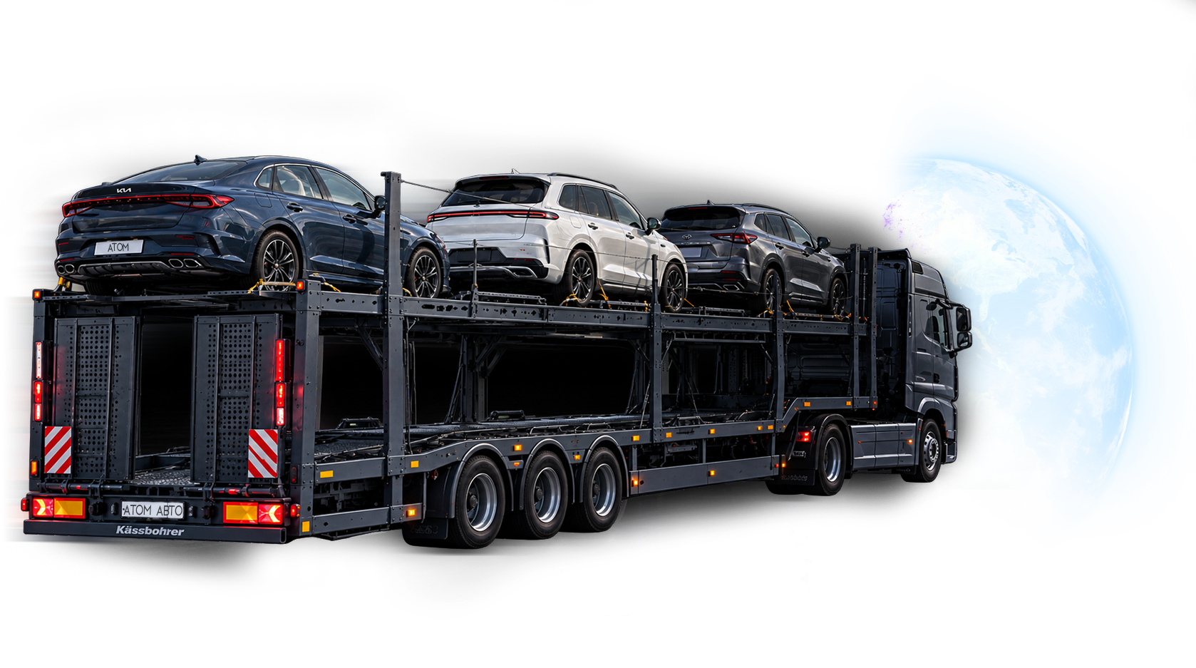 Автомобиль из Японии на доставке АТОМ АВТО