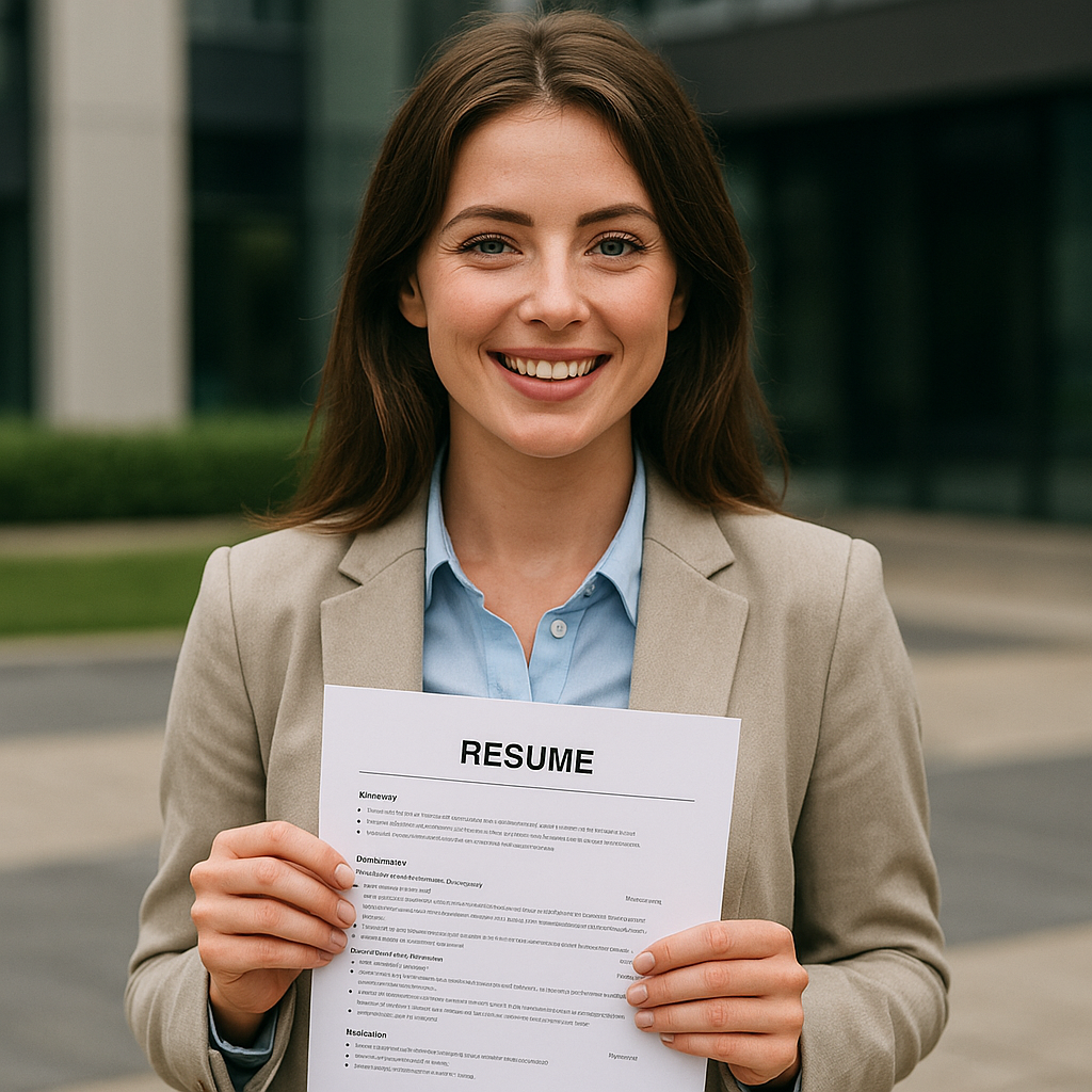 Ольга — оформила резюме за 20 минут