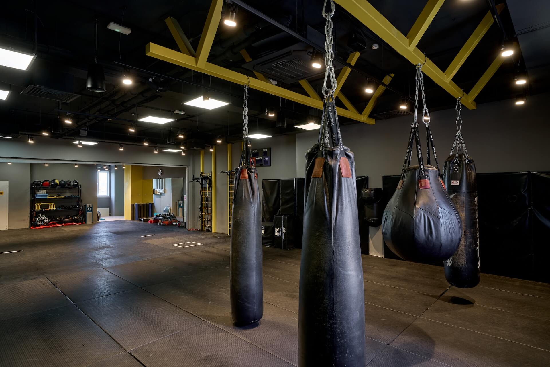 Зал клуба Orange Fitness на Стахановской в Краснодаре