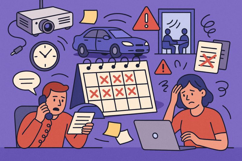 Jira → tasks. And the resources? Who is booking and where is it visible?