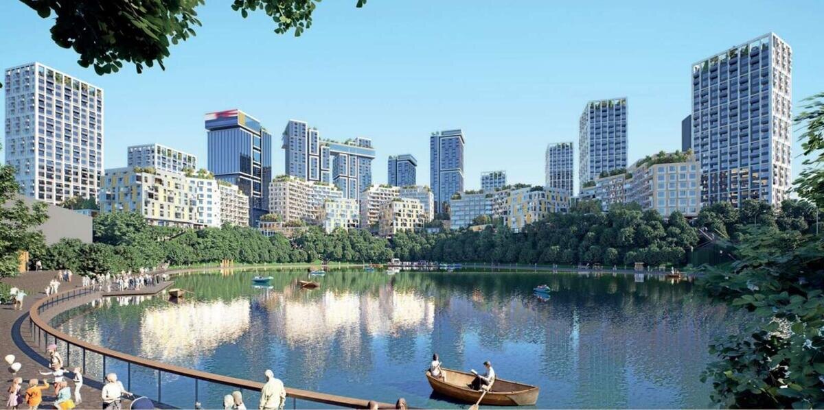 визуализация жилого комплекса жк журинский спуск от застройщика брусника в локации озеро верхового