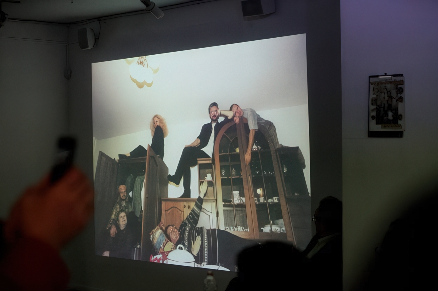 «Месяц фатаграфіі» у Браціславе, з прэзентацыі С.Кажамякіна / фота А.Баярынай