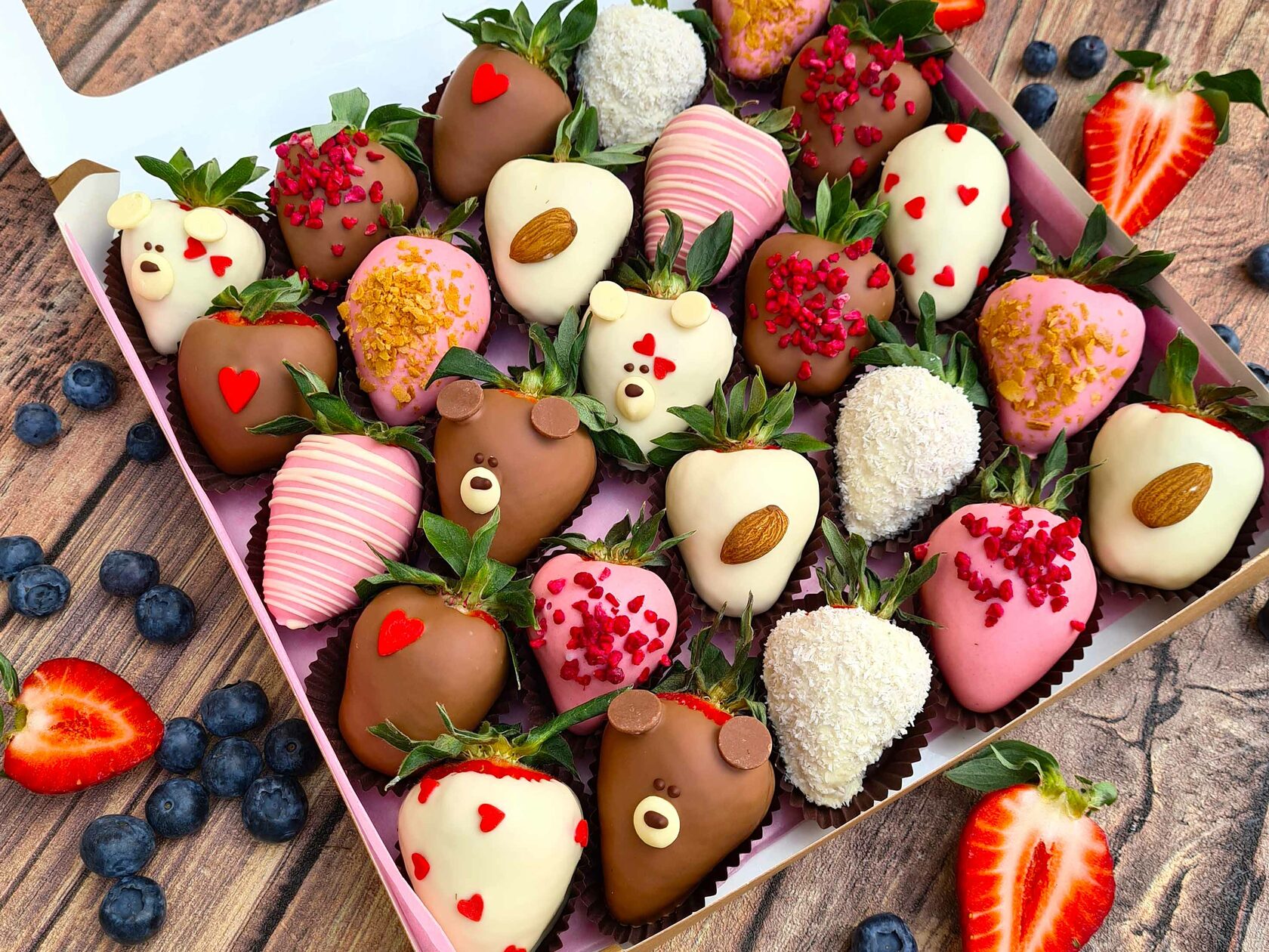 Клубника в бельгийском шоколаде