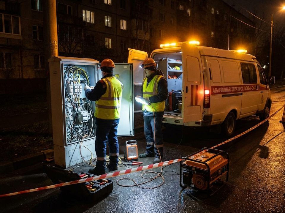 Аварийные электромонтажные работы