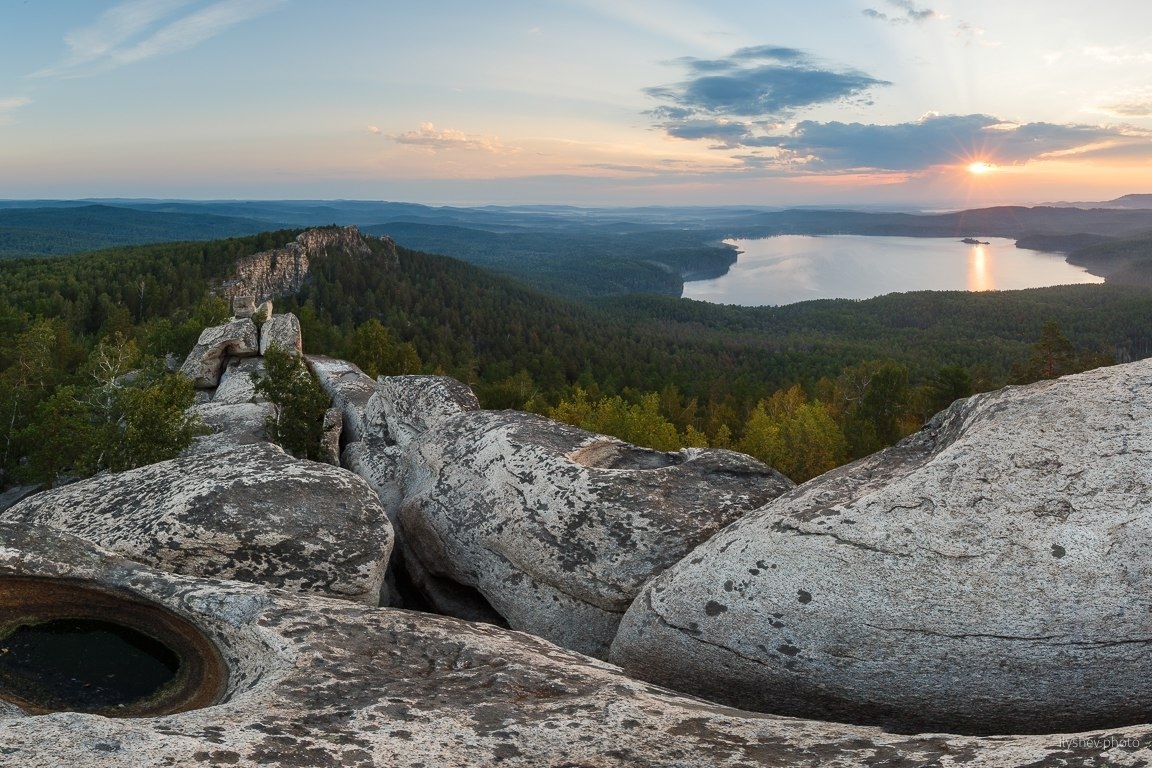 Озеро Аракуль гора Шихан