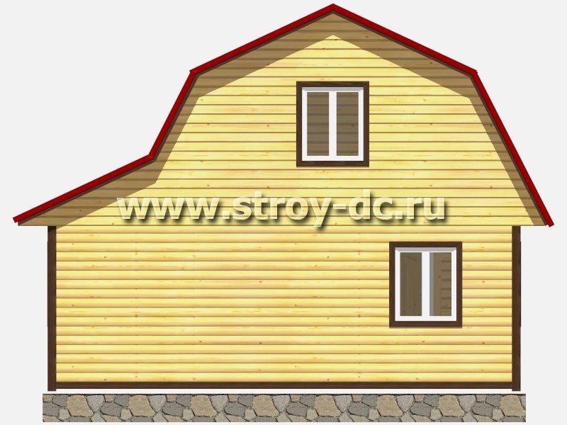 Проект д 6 дома 6 на 6