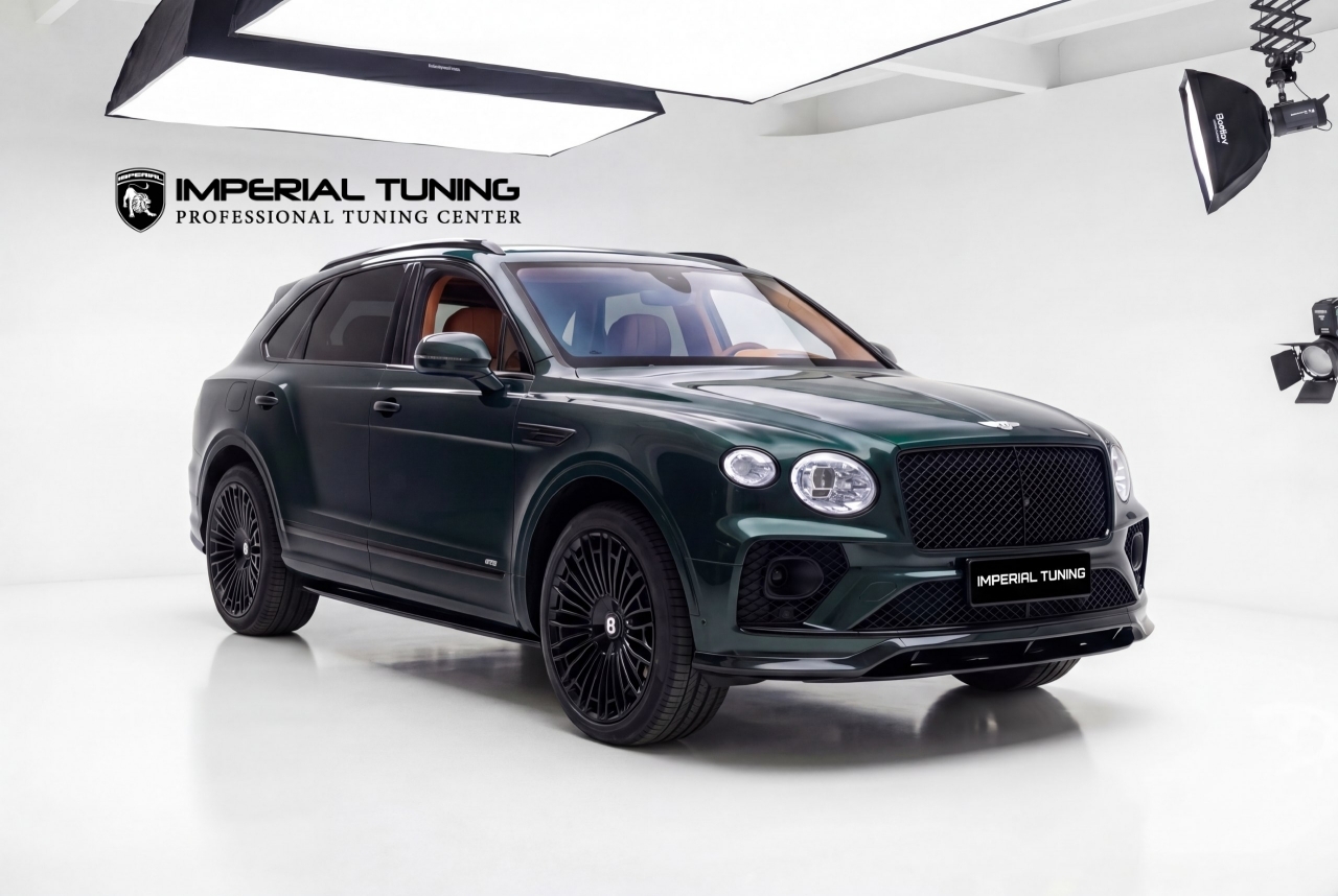 Bentley Bentayga Lci Black carbon — обвес Imperial Tuning
