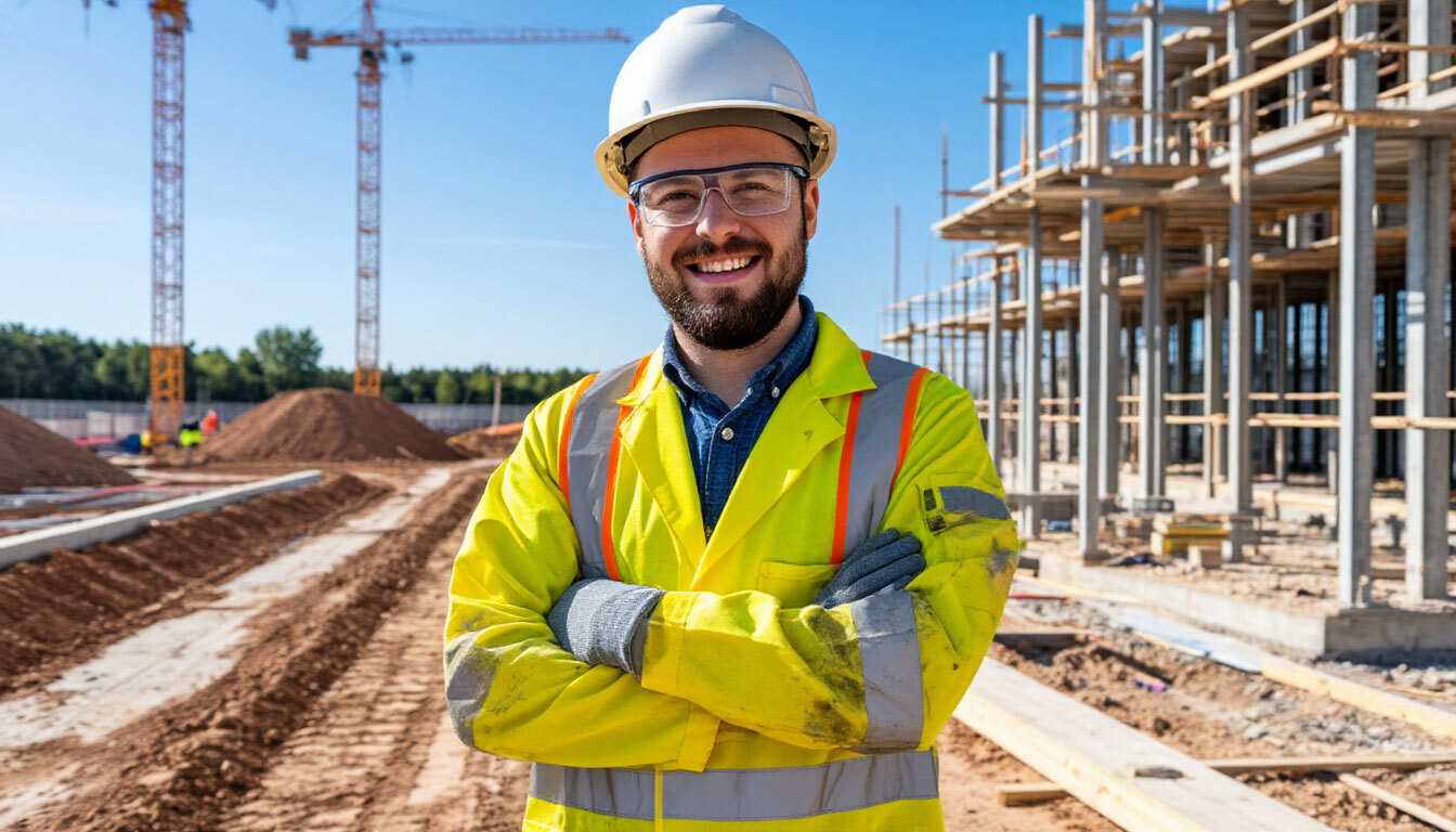 Лабораторный пост на стройке