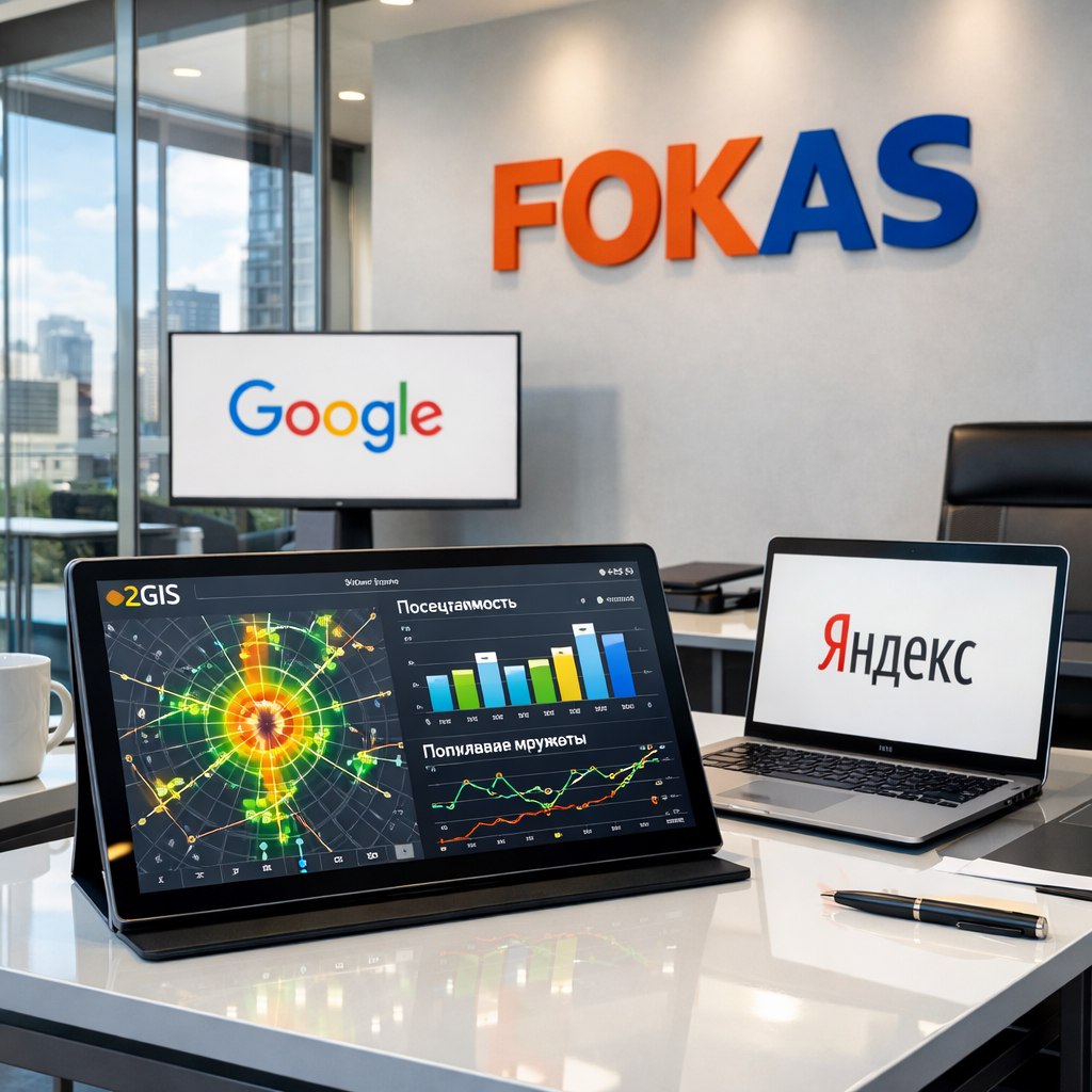 Рост клиентов благодаря оптимизации карточки 2ГИС от FOKAS