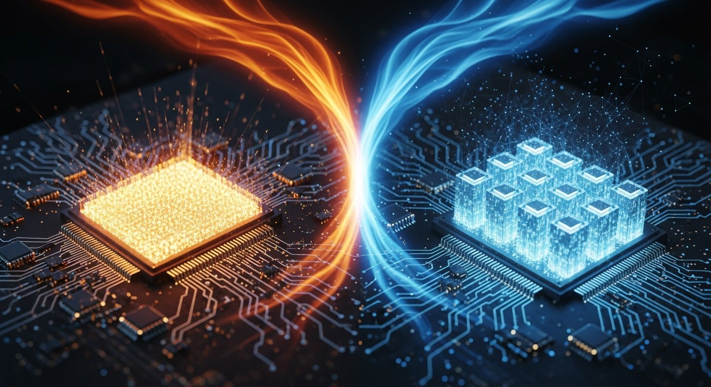 Сравнение производительности процессоров - высокочастотный CPU против многоядерного с детальной визуализацией характеристик.