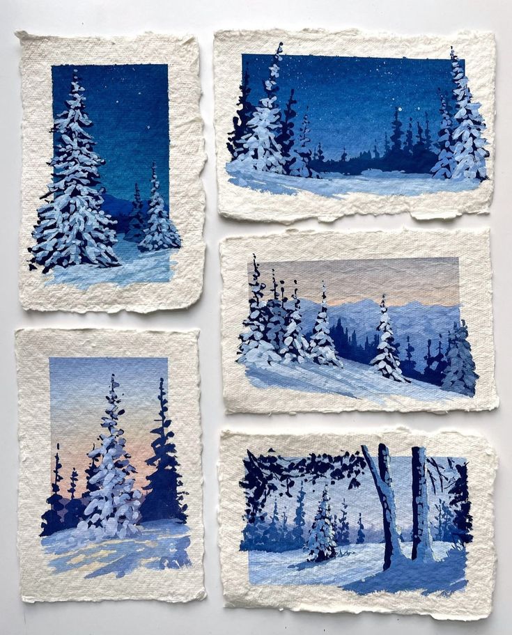 Более 30 идей для рождественских акварельных рисунков, которые вам понравятся!