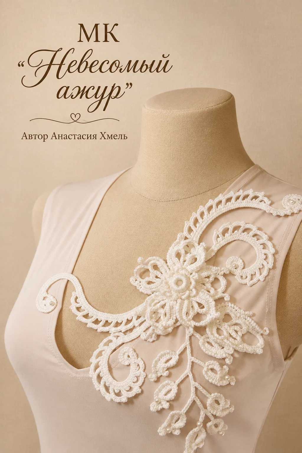 МК Невесомый ажур Ирландское кружево Анастасии Хмель