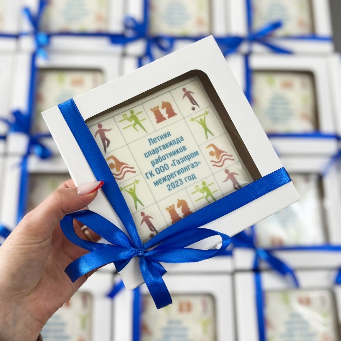 Пряник с логотипом