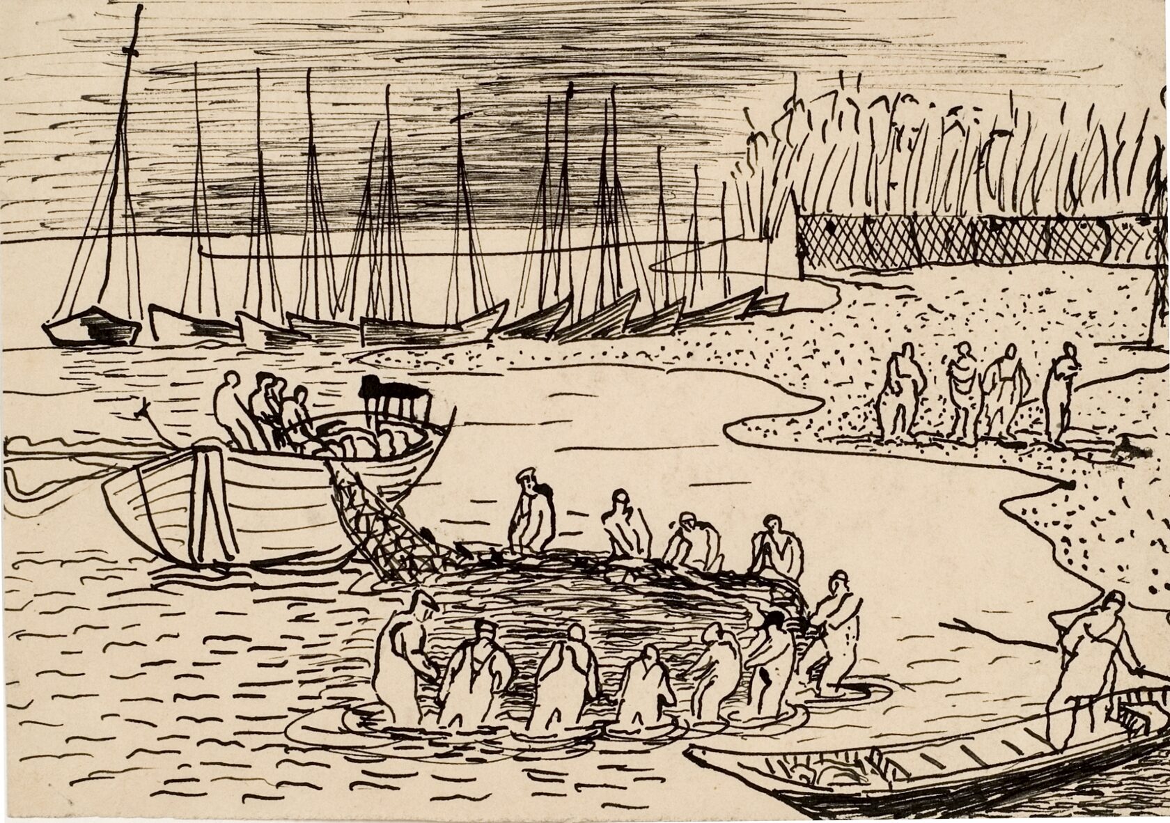 Тянут невод. 1931