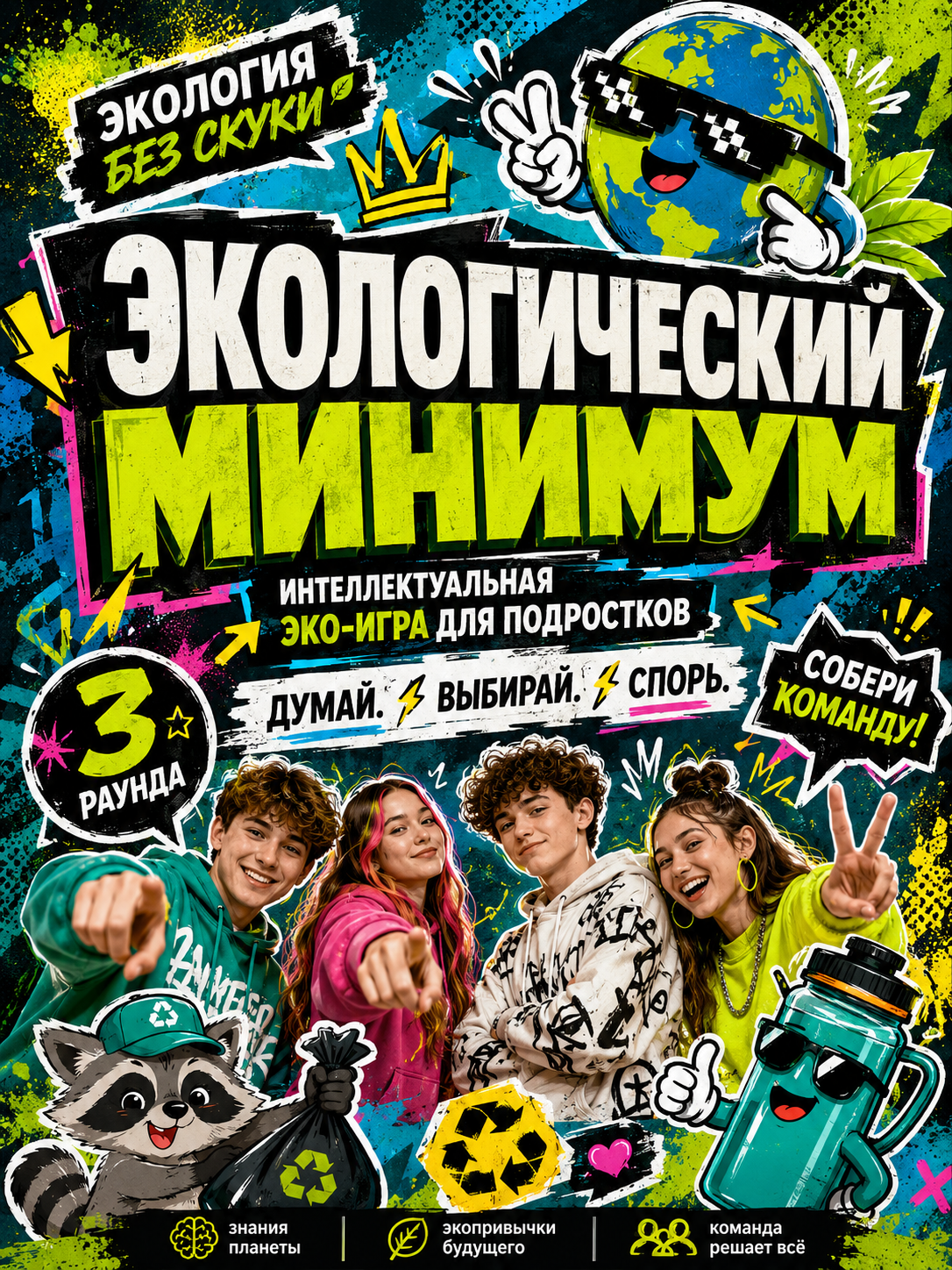 Обложка игры Экологический минимум 4-7