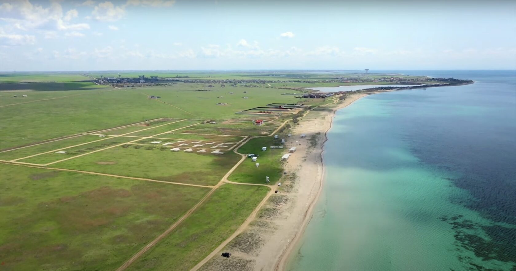 Земельный участок у моря Поповка Сакский район Крым