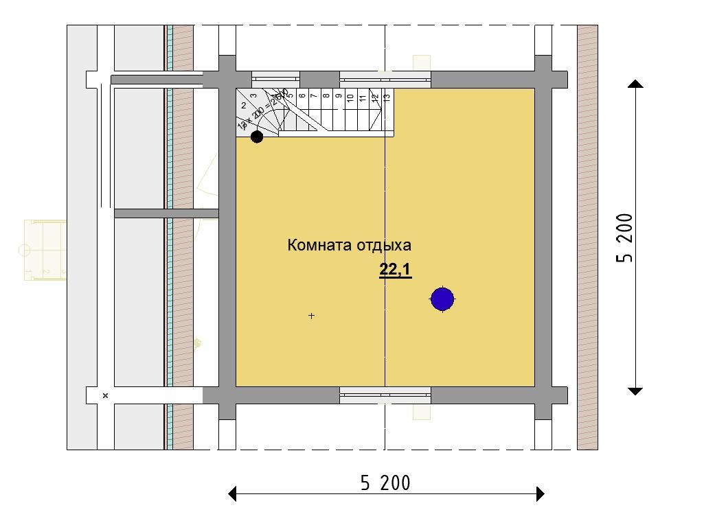 Высота потолков в доме из газобетона