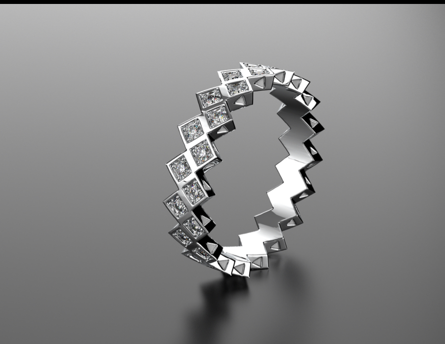 Изготовление дизайнерских свадебных обручальных колец из золота с ...