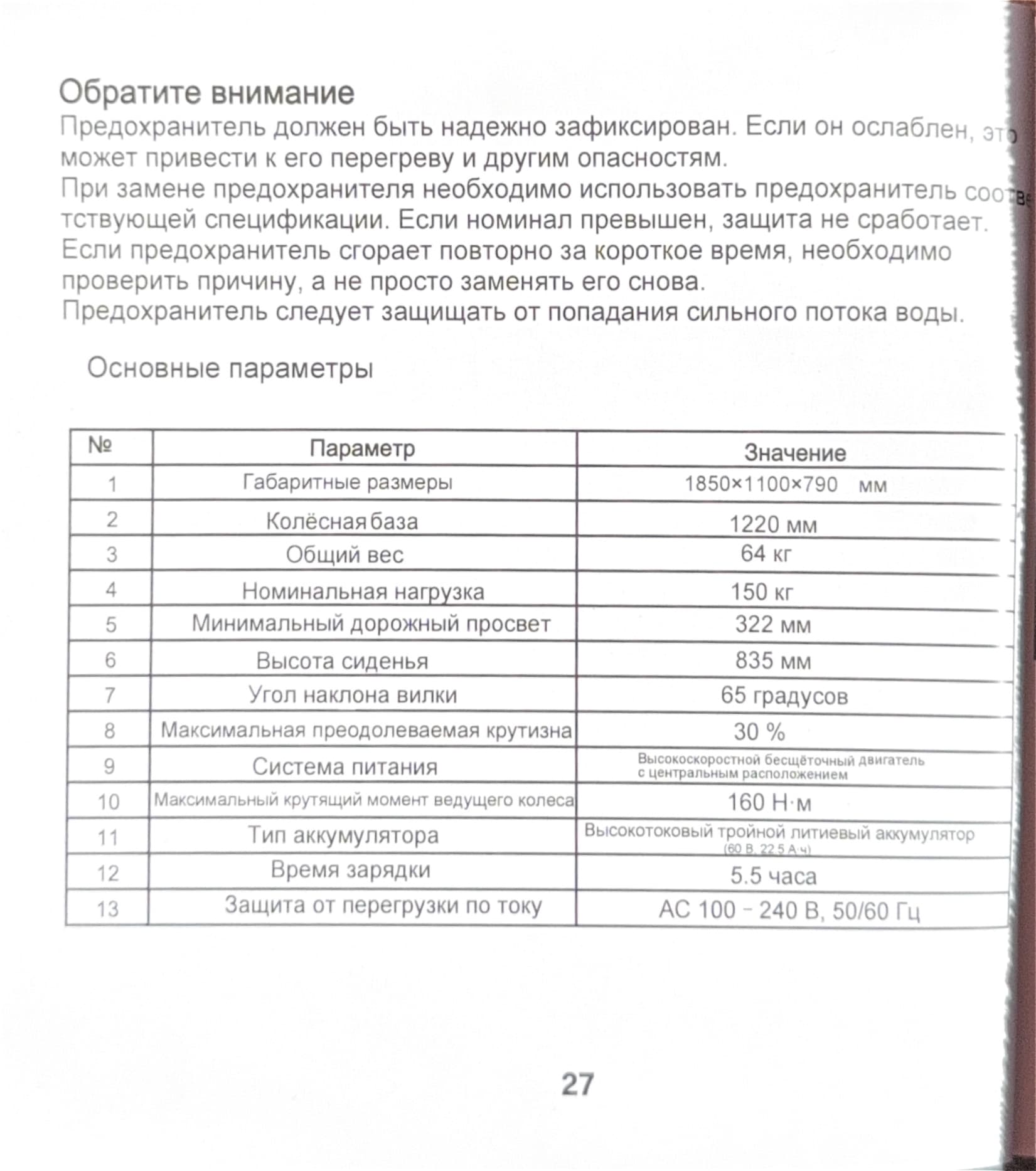 Инструкция к электропитбайку Kugoo Wish 02