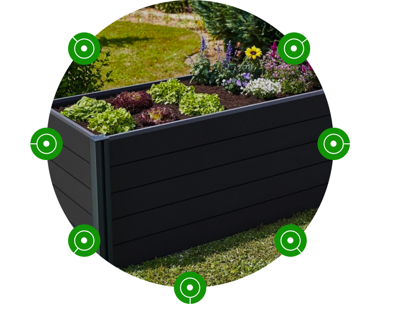 грядки в теплице