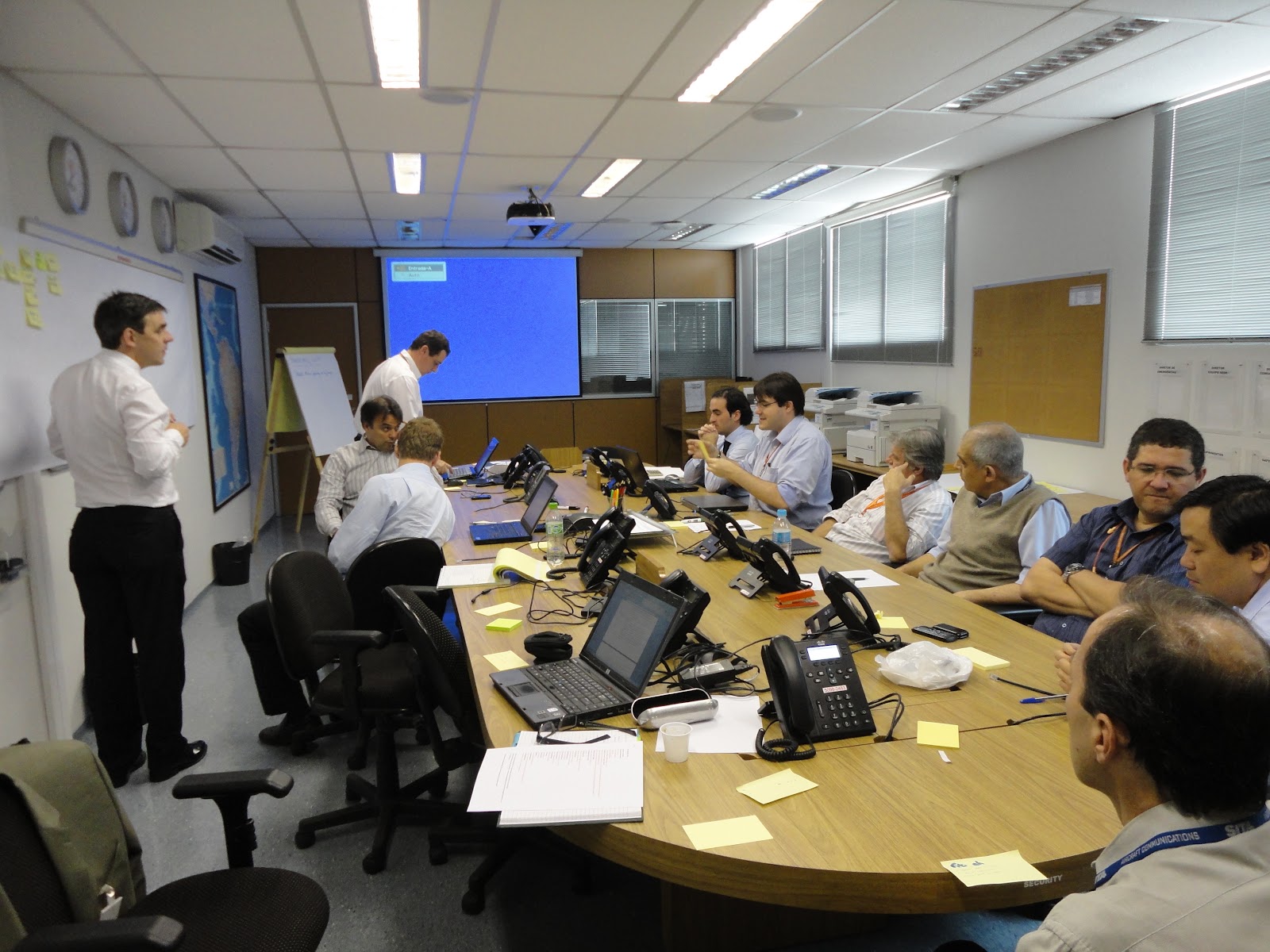 Neil Gowans running a client journey mapping workshop