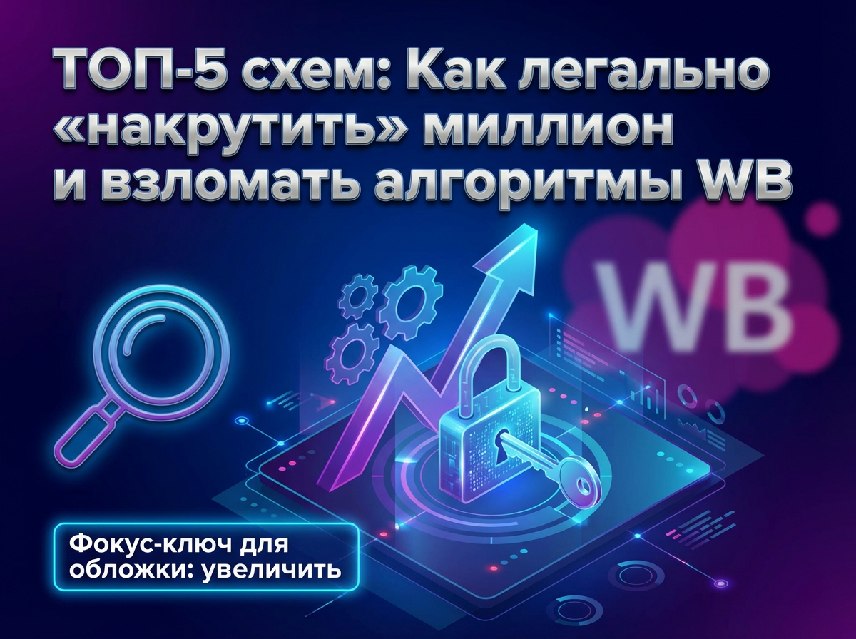 График роста выручки на маркетплейсе с надписью увеличить продажи