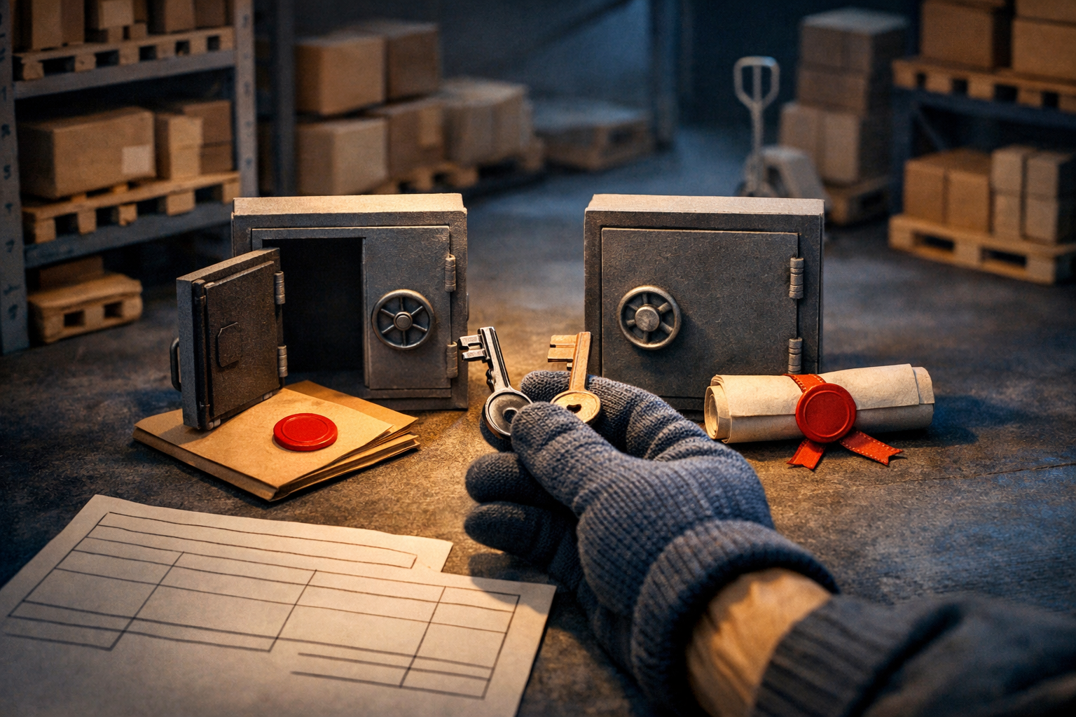 Доверенность на кладовщика