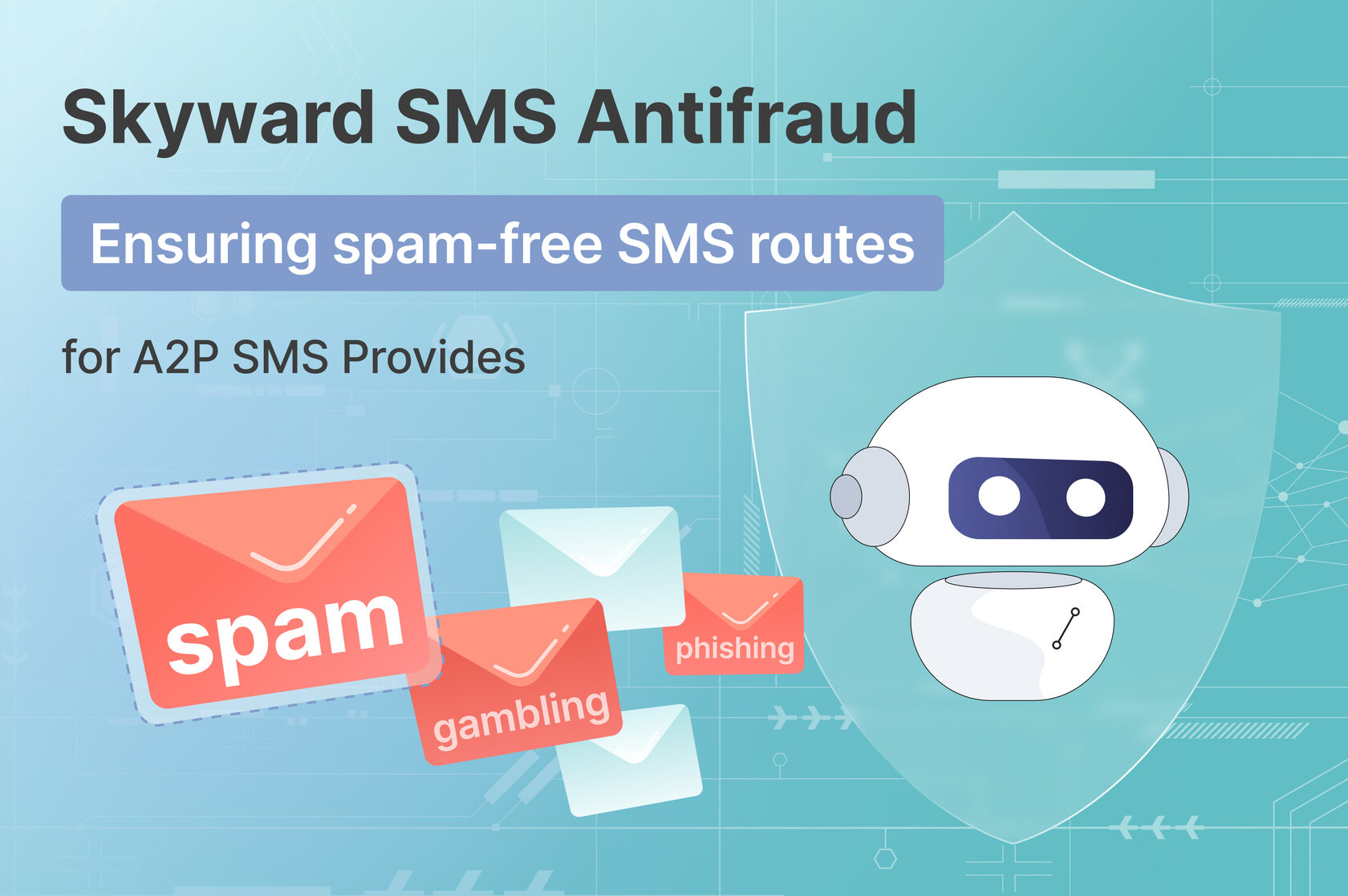 SMS fraud management solution for telecoms to prevent fraudster attacks. This security solution can detect and automatically block external attacks and suspicious traffic.