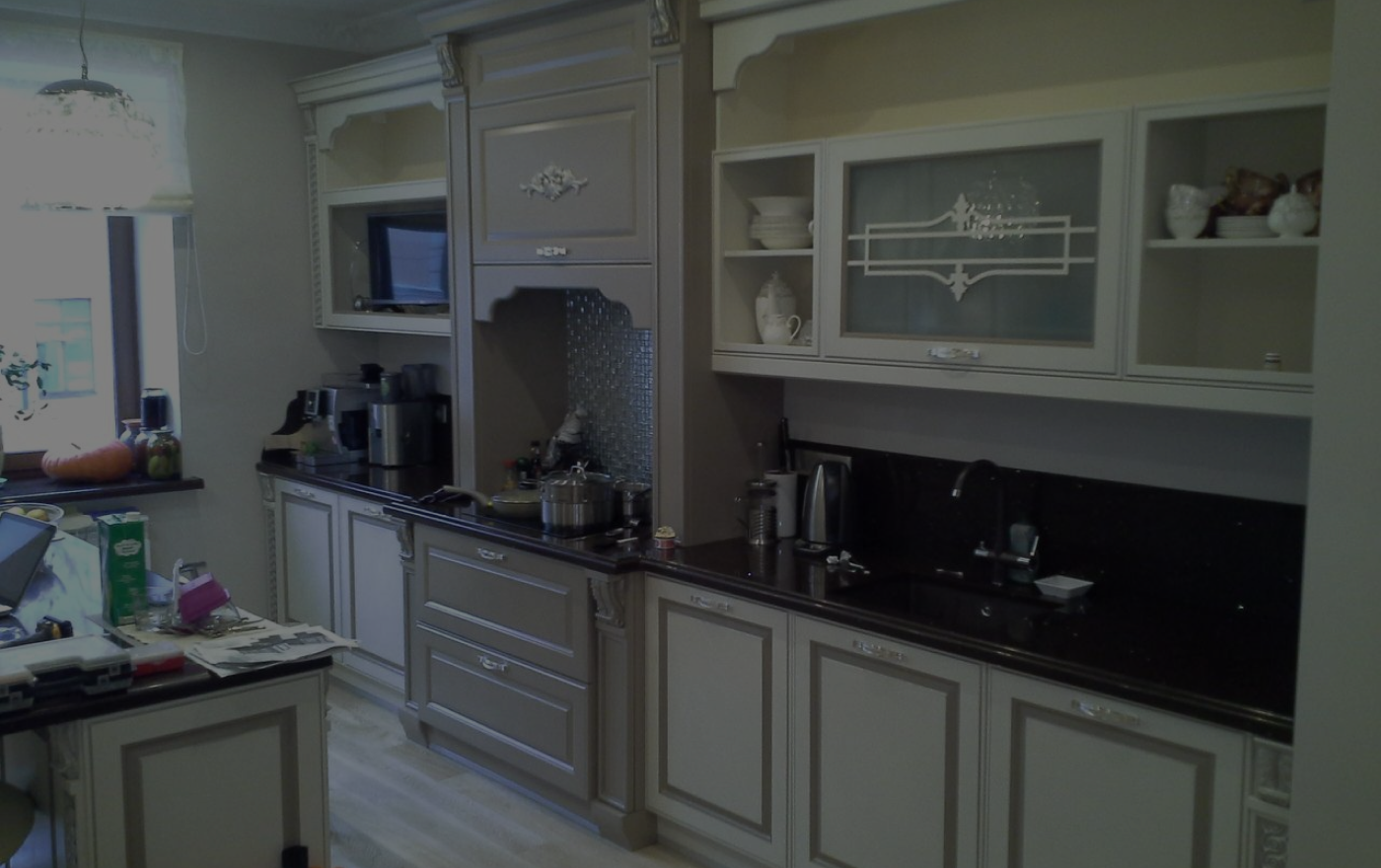 Классические кухни по индивидуальному проекту на заказ в Казани