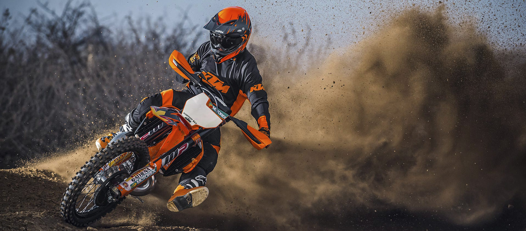 KTM кросс грязь