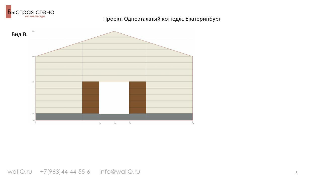 Проекты фасадов — Быстрая стена